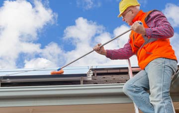 Four Gotes soft wash roof cleaning